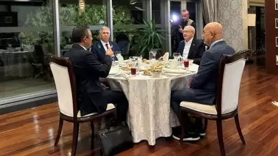 Özgür Özel, Kemal Kılıçdaroğlu ve Mansur Yavaş buluştu